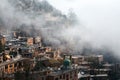 Foggy morning in mountain village Masouleh, Gilan Povince, Iran