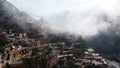 Foggy morning in mountain village Masouleh, Gilan Povince, Iran