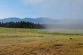 Foggy morning in Mountains Altai-Siberia Royalty Free Stock Photo