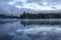 Foggy Morning on Seventh Lake