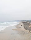 Foggy morning in Solana Beach California Royalty Free Stock Photo