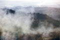 Foggy morning at the Toscana Royalty Free Stock Photo