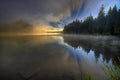 Foggy Morning at Trillium Lake