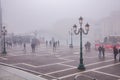 Foggy morning in Venice