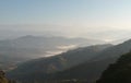 Foggy mountains of Dhulikhel kavre nepal