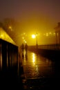 Foggy night Edinburgh