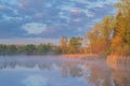 Spring Sunrise Whitford Lake with Reflections in Calm Water