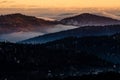 Foggy Sunrise in Evergreen, Colorado