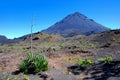 Fogo volcano on Fogo Island, Cape Verde - Africa Royalty Free Stock Photo