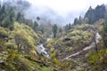 Fogy mountains in Naran Kaghan valley, Pakistan