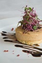 Foie gras appetizer Royalty Free Stock Photo