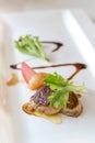Foie gras, grilled Royalty Free Stock Photo