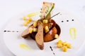 Foie gras with pineapple