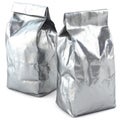 Foil bag package Royalty Free Stock Photo