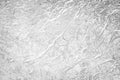 Foil paper texture with wrinkle patterns abstract white grey background Royalty Free Stock Photo