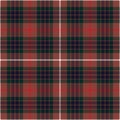 Fraser Hunting Modern Tartan Seamless Pattern