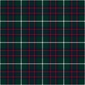 MacIntyre Hunting Modern Tartan Seamless Pattern