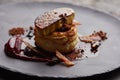 Fois gras on a patry tartlet Royalty Free Stock Photo