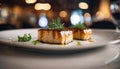 Fois gras in a restaurant, generative ai Royalty Free Stock Photo