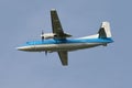 Fokker 50 Royalty Free Stock Photo