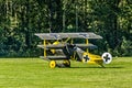 Fokker Dr.I Taxing for Takeoff Royalty Free Stock Photo