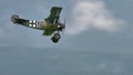 Fokker Dr.I Triplane World War 1 fighter aircraft of von Richthofen Red Baron Royalty Free Stock Photo