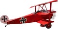 Fokker DR1 Triplane Isolated Airplane