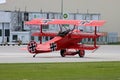 Fokker Triplane Royalty Free Stock Photo