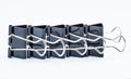 Fold Back Clips Royalty Free Stock Photo