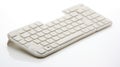 foldable computer keyboard white background