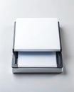 Foldable White Flatbed Scanner with Clean Backdrop Royalty Free Stock Photo
