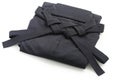 Folded aikido hakama , japanese martial arts unifo Royalty Free Stock Photo