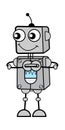 Folded Arms Robot cartoon