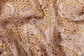 Folded Elegant Golden Lacy Background