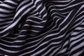 Folded Gray-Black Fabric