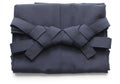 Folded hakama, japanese martial arts uniform