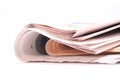 Folded Newspaper