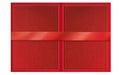 Folded Presentable Red Certificate Folder Royalty Free Stock Photo