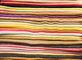 Folded scarfs and fabrics background