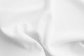 Folded white cloth for background. Royalty Free Stock Photo