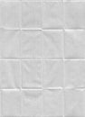 Folded white Kraft paper texture Royalty Free Stock Photo