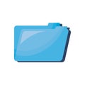 folder document data icon Royalty Free Stock Photo