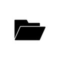 Folder Icon vector. Folder and documents Icon. icon archive