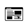 Folder information icon vector image