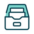 A folder representing archived files or saved documents