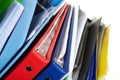 Folders and documents Royalty Free Stock Photo