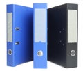 Folders isolated Royalty Free Stock Photo