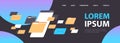folders mail envelopes cloud internet data file icon documents browser window copy space