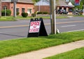 Space for Lease Sign on Highway Royalty Free Stock Photo