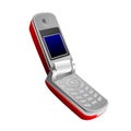 Folding mobile phone